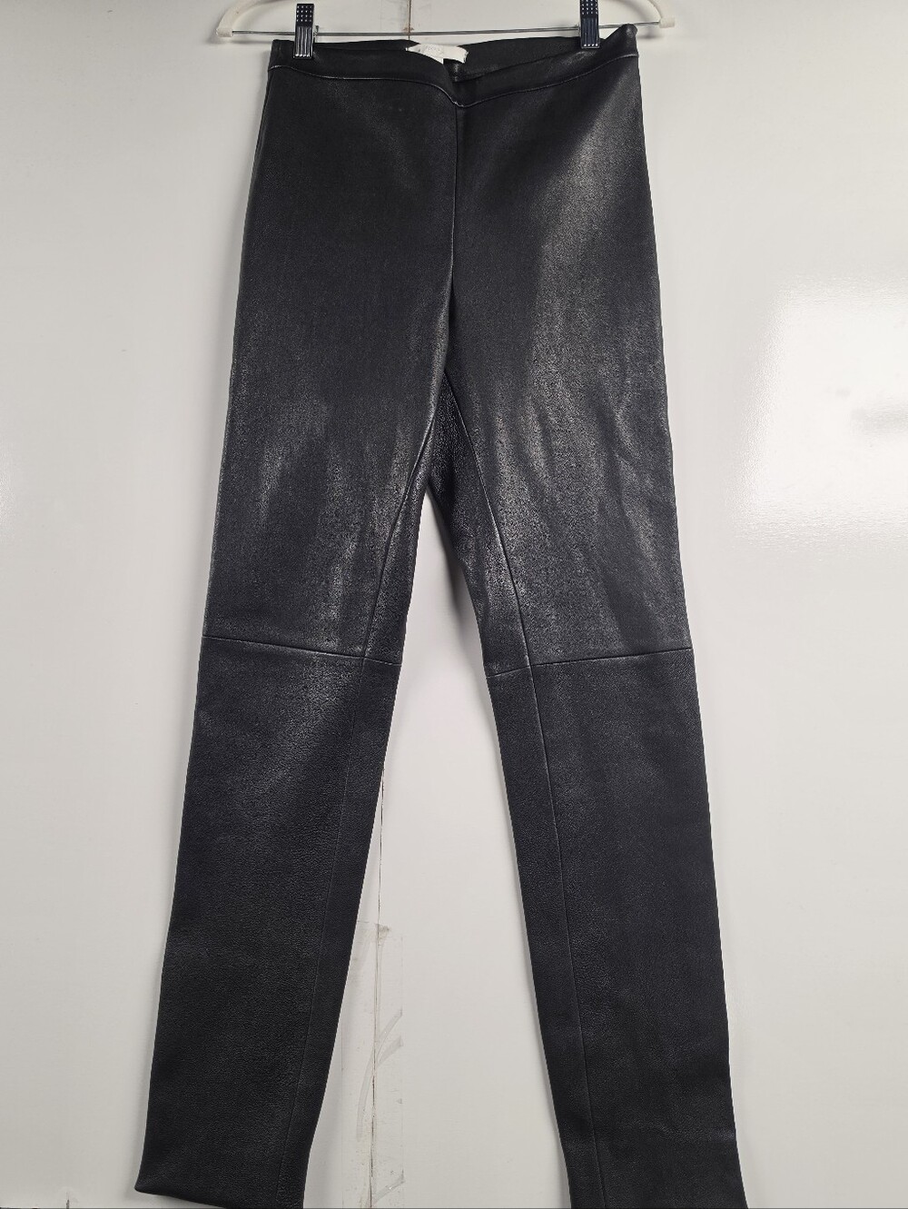BOSS Hugo Boss 100% Lamb Leather Pants Black Women’s US 6 0136